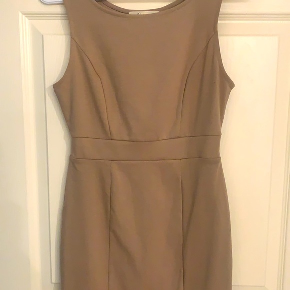 Forever 21 tan mini dress (size small) - Picture 5 of 6
